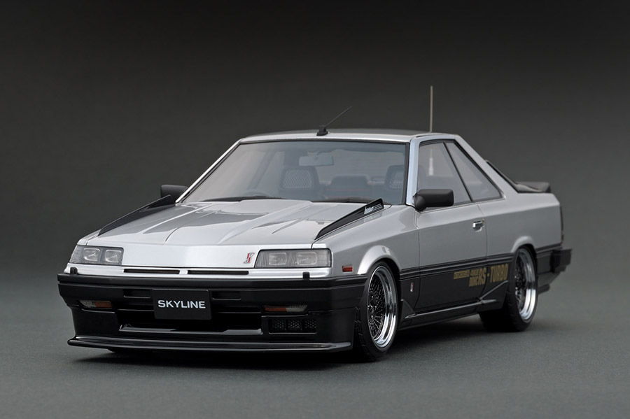 IG0991 1/18 Nissan Skyline 2000 RS-X Turbo-C (R30) Silver | LINE