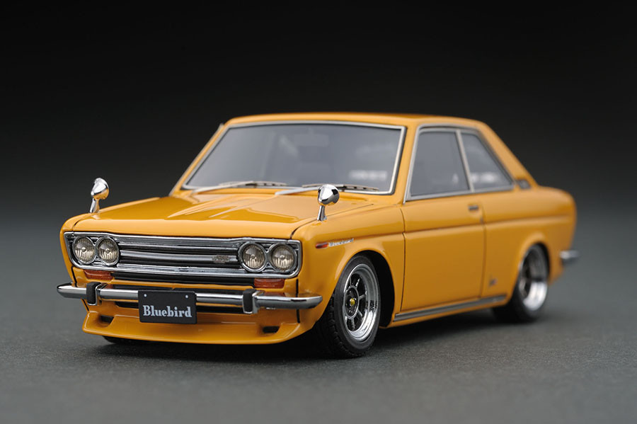 IG0261 1/43 Datsun Bluebird Coupe (KP510) Brown | LINE UP