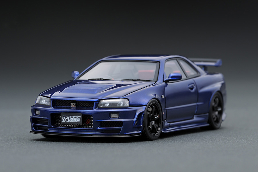 IG1608 1/43 Nismo R34 GT-R Z-tune Bayside Blue | LINE UP | [公式