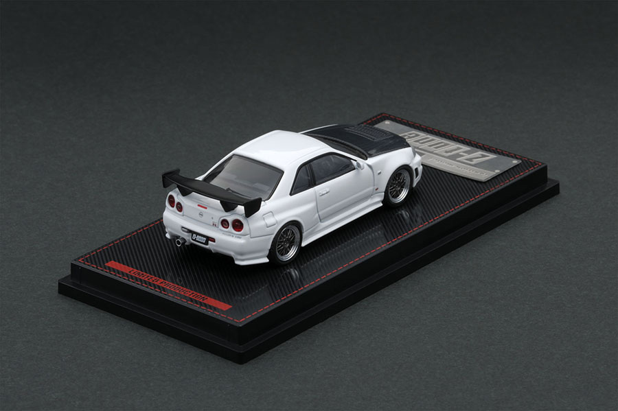 IG1868 1/64 Nismo R34 GT-R Z-tune White | LINE UP | [公式