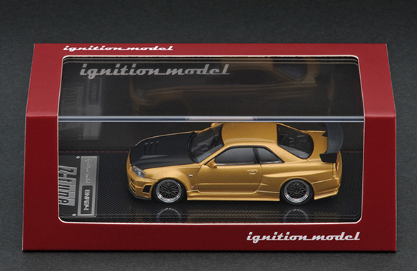 IG1875 1/64 Nismo R34 GT-R Z-tune Gold | LINE UP | [公式] ignition