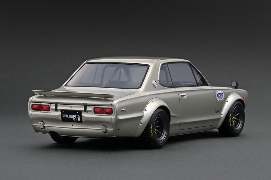 IG2020 1/18 Nissan Skyline 2000 GT-R (KPGC10) Silver | LINE UP
