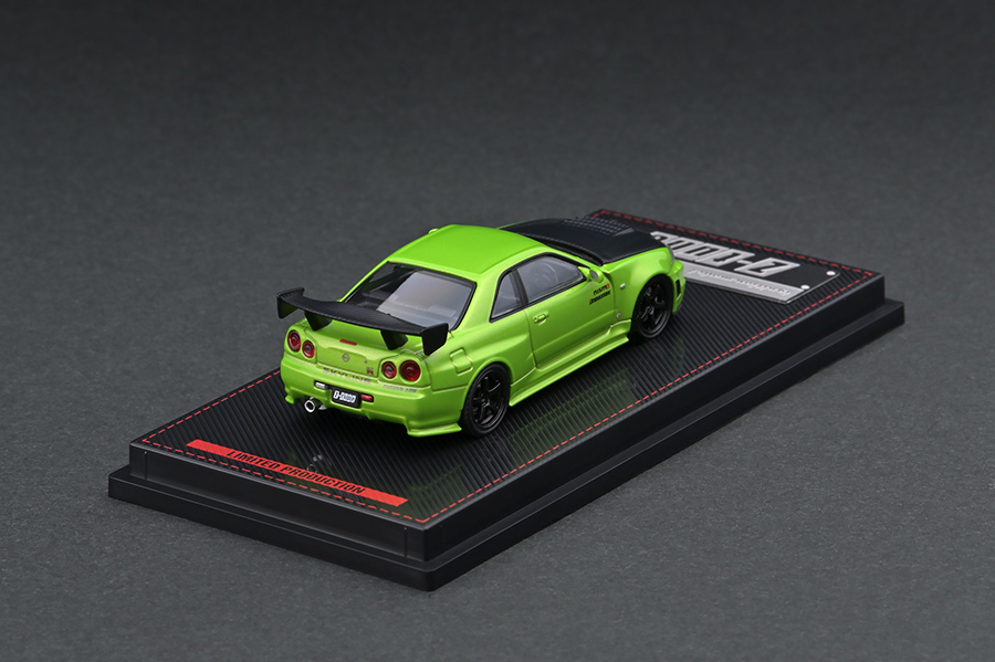 IG2126 1/64 Nismo R34 GT-R Z-tune Green Metallic | LINE UP | [公式