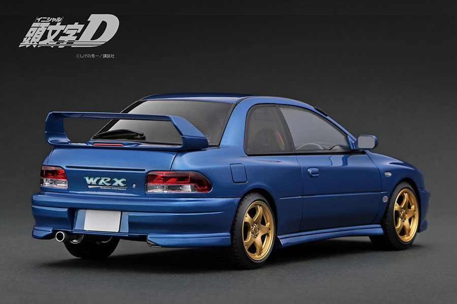 IG3538 1/18 INITIAL D SUBARU Impreza WRX type R STi Version V (GC8