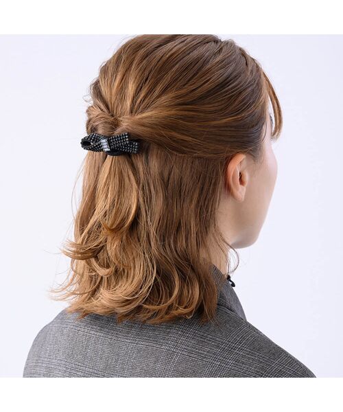 クリスタルメッシュパヴェ ポニー （ヘアゴム・シュシュ）｜Complex