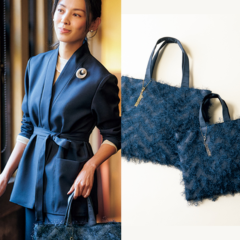 ハレの日は『上級者見えセットアップ』と『華やぎバッグ』で上手くいく