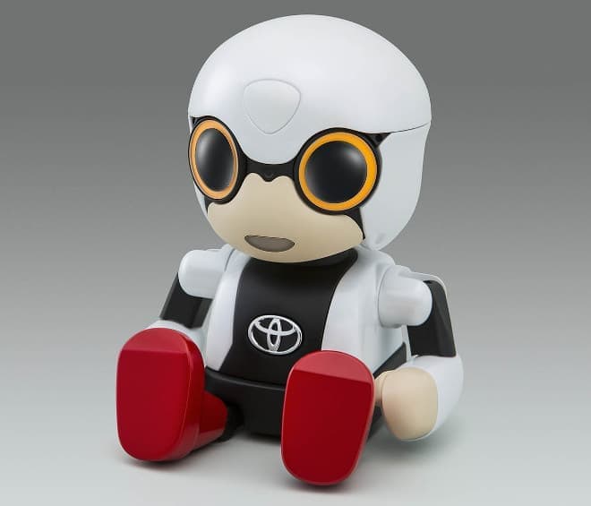クルマだけじゃないよ！トヨタ、小さなロボット「キロボミニ」公開