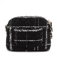 シャネル マトラッセ ツイード チェーンショルダーバッグ ノベルティ