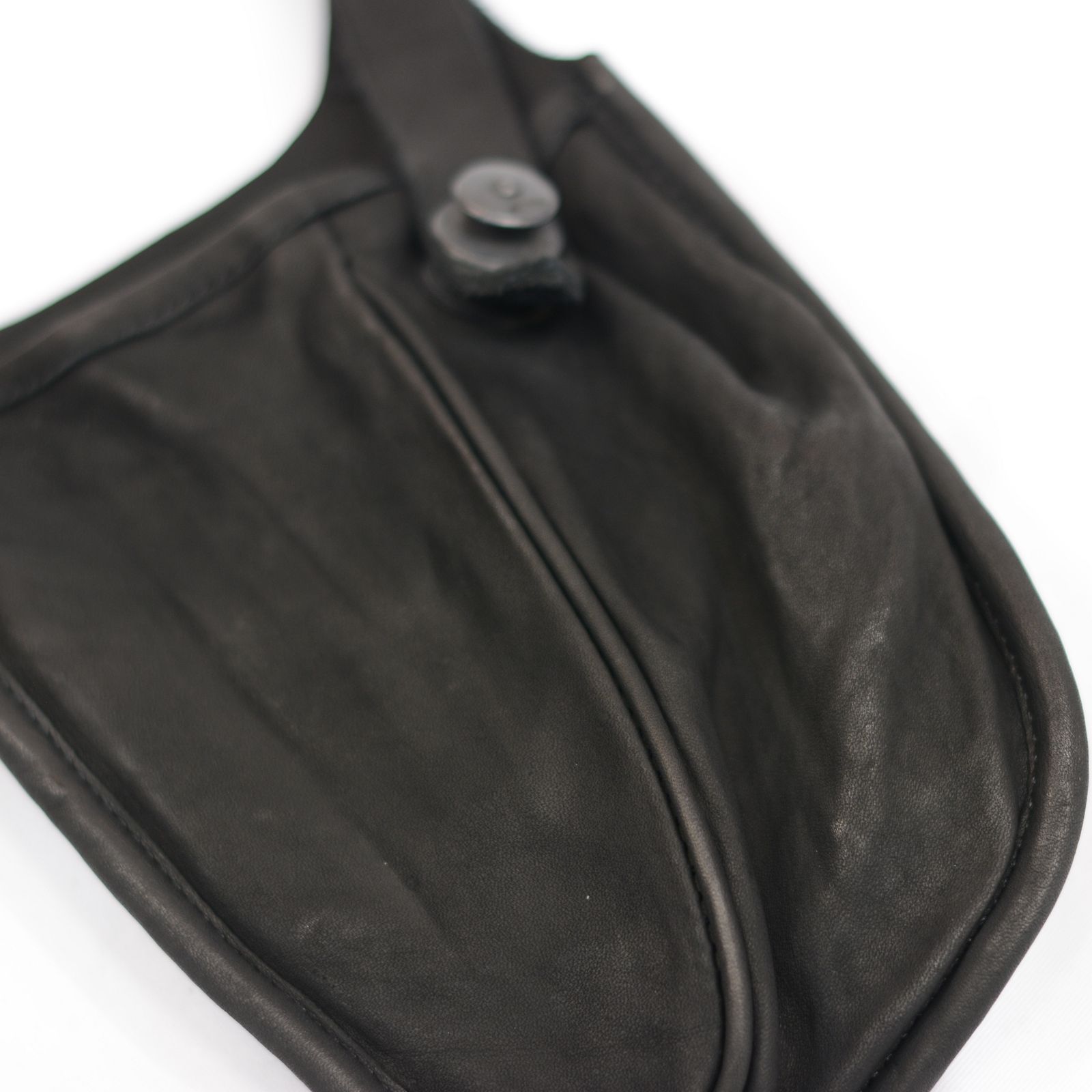 ISAMU KATAYAMA BACKLASH - ダブルショルダーレザー製品染め ウエスト