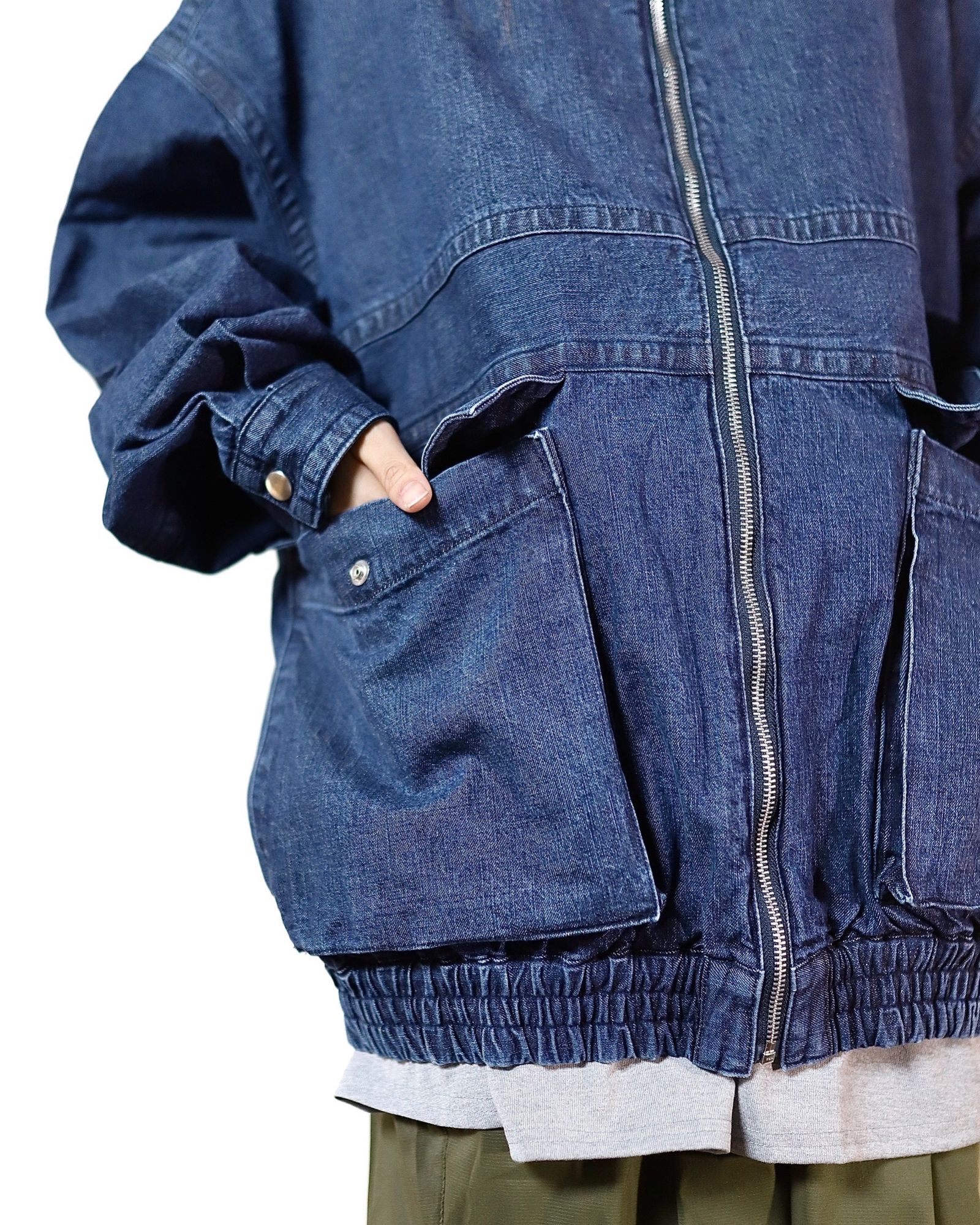 S.F.C-Stripes For Creative- 新作DENIM BLOUSON style.2024.2.23