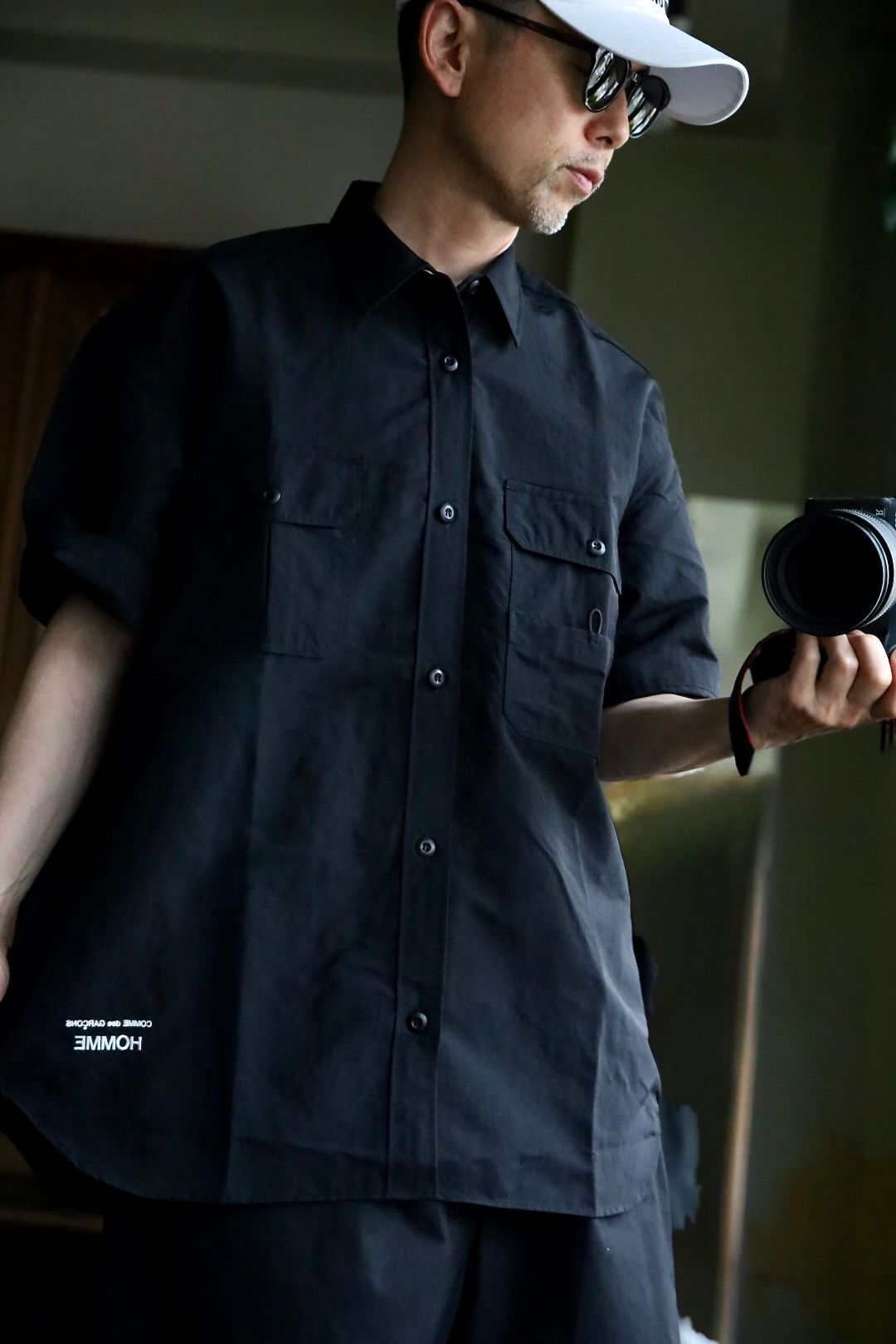 COMME des GARCONS HOMME ナイロンタッサーS/Sシャツスタイル2025.5.2