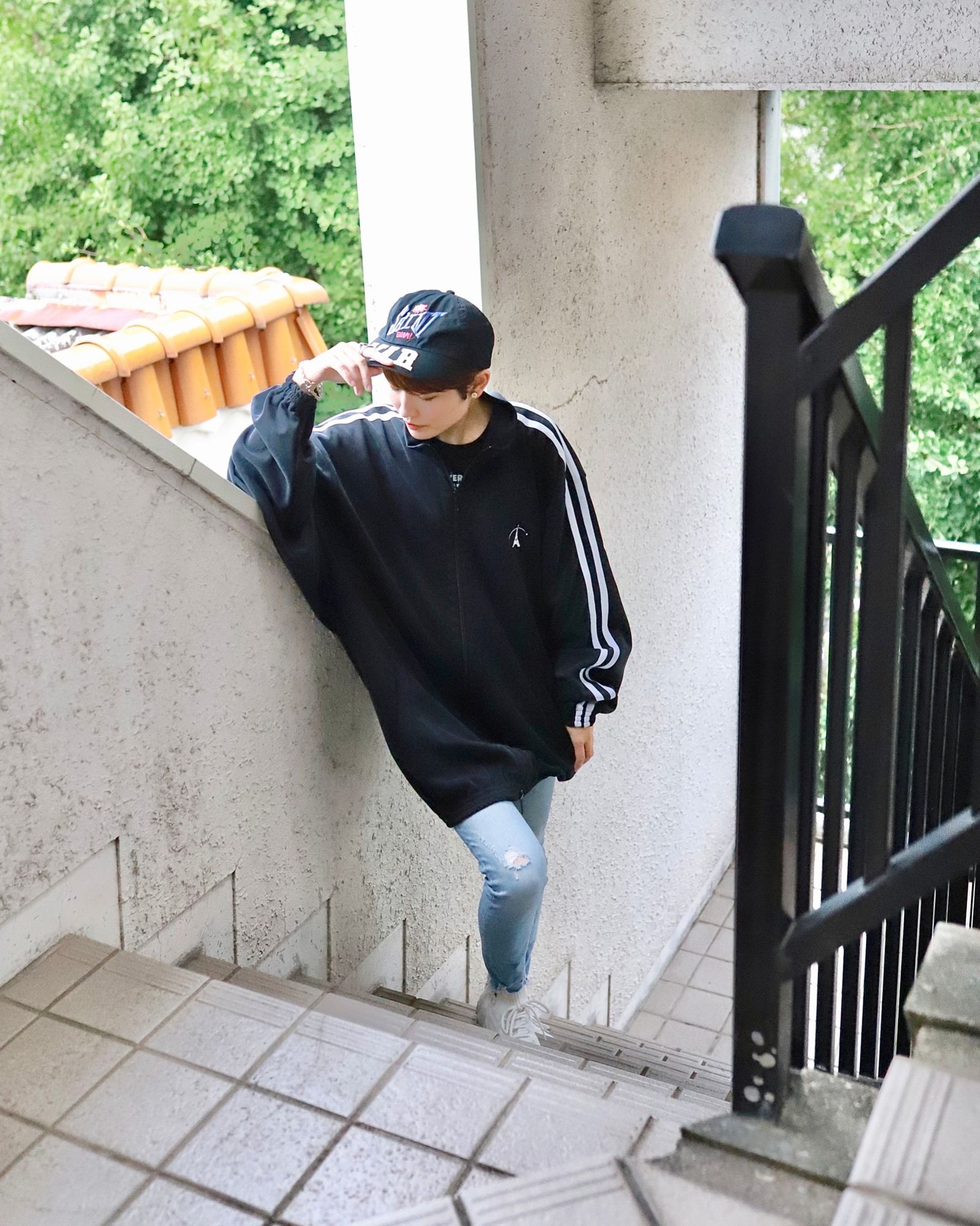 doublet 23AW VINTAGE EFFECT TRACK JACKET style.2023.7.15 | 3486 | MARK