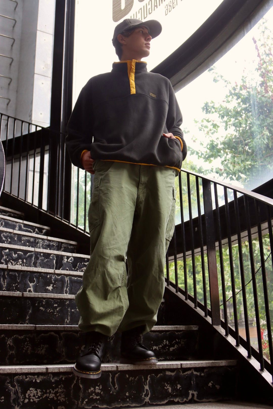 SEDAN ALL-PURPOSE セダンオールパーパス 23AW Fleece Snap Pullover