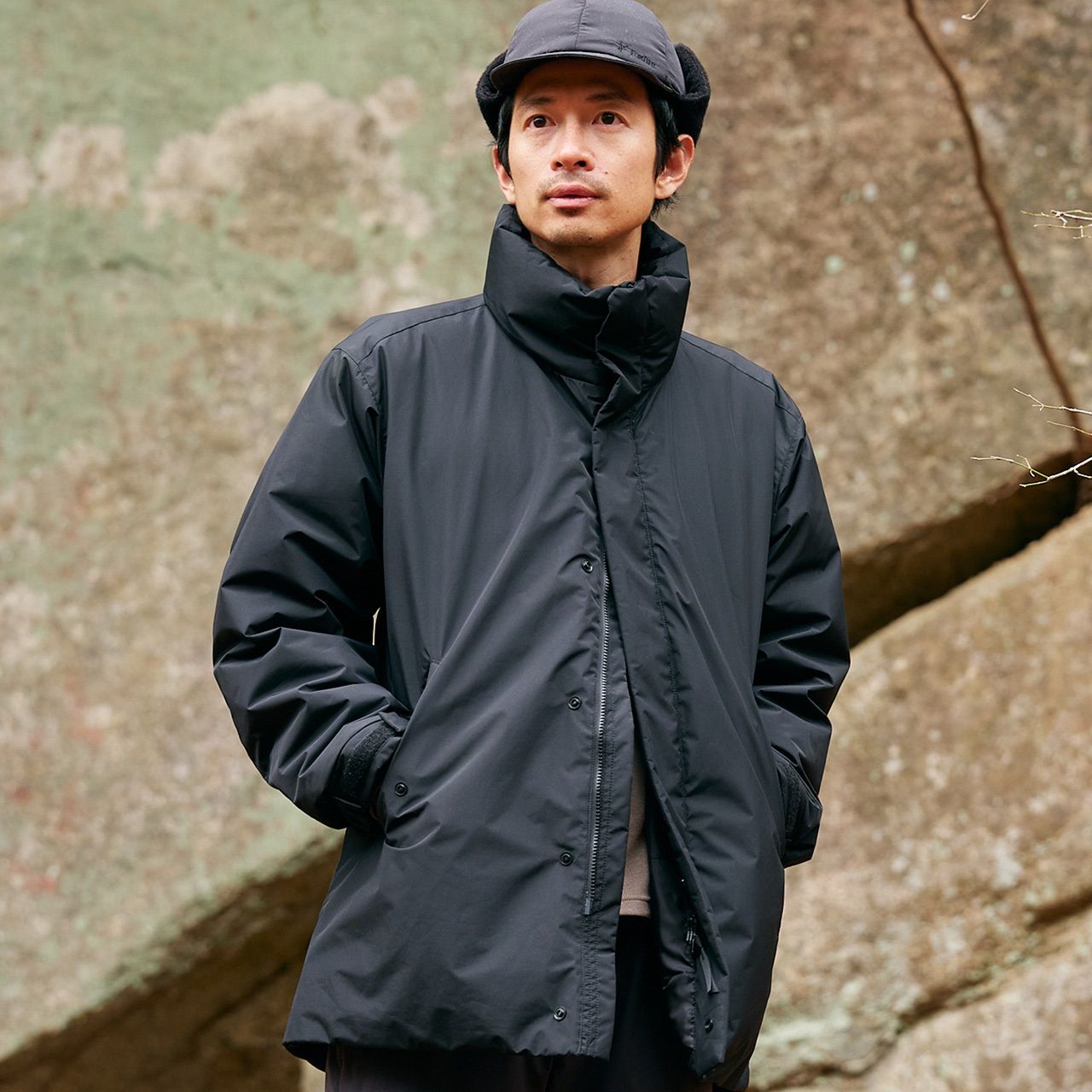 Foxfire - WSミドルコート/ブラック | ラスエ