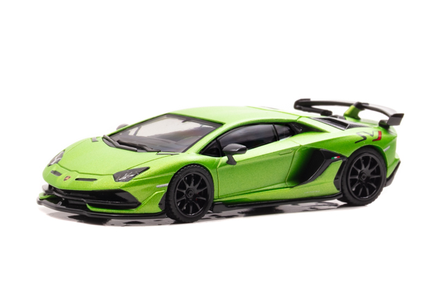 HUNG HING TOYS 1/64 Lamborghini AVENTADOR SVJ (Green Metallic