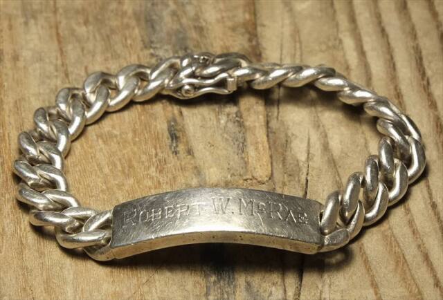 ヴィンテージ シルバー (B101) ビンテージ アクセ バングル ID