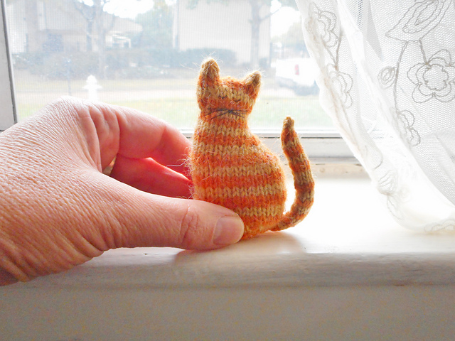 Ravelry: Tiny Window Cat pattern by Sara Elizabeth Kellner