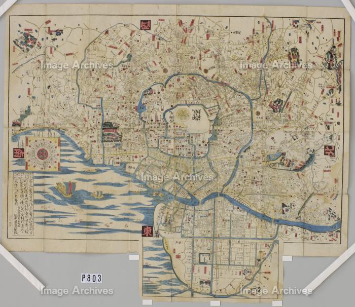作品詳細 | 分間懐宝御江戸絵図 | イメージアーカイブ - DNPアート