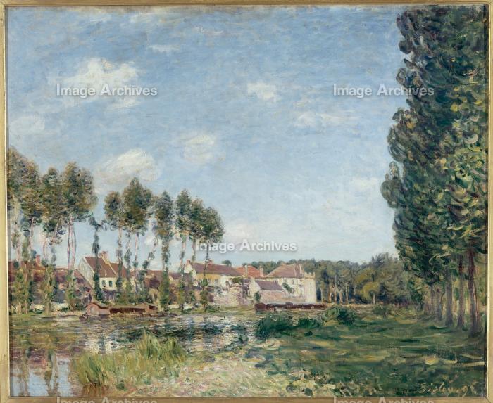 作品詳細 | モレのロワンの河岸 | イメージアーカイブ - DNPアート