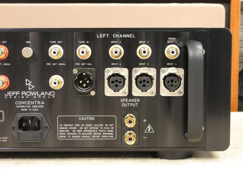 CONCENTRA JEFF ROWLAND - 中古オーディオ 高価買取・販売 ハイファイ堂