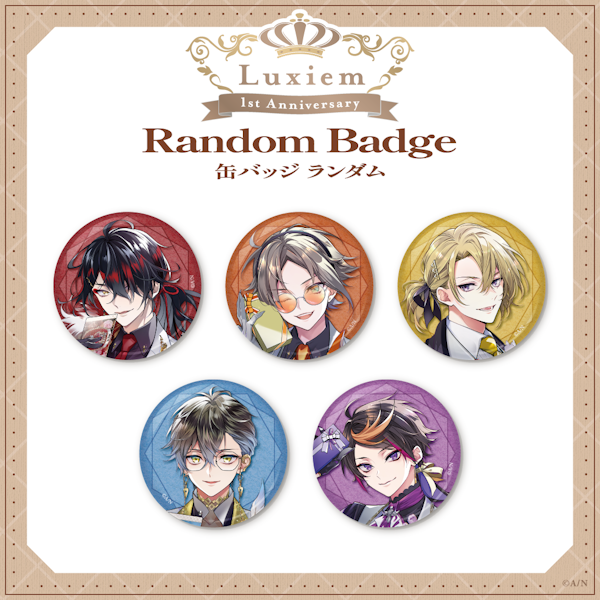 NIJISANJI EN announces Luxiem 1st Anniversary Goods | ANYCOLOR Inc.