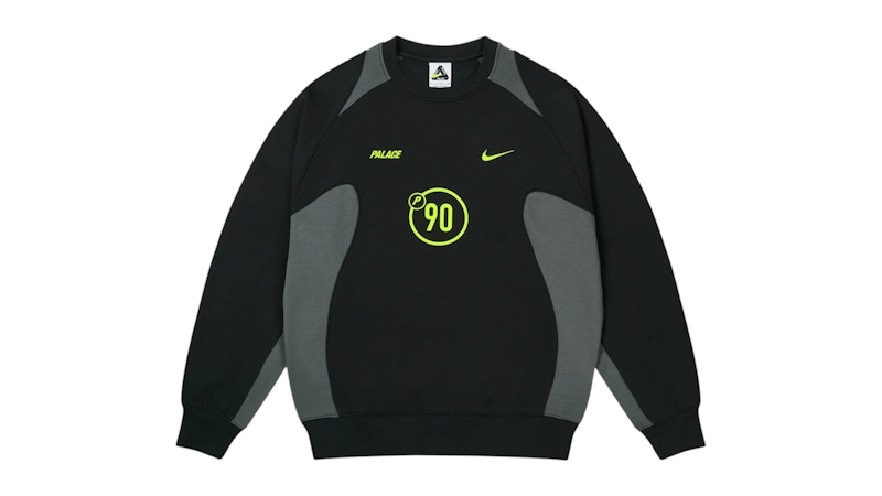 Palace x Nike Total P90 Crew Black Men's - FW25 - US