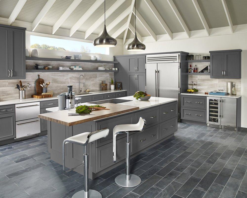 TRUE RESIDENTIAL 42 Inch Solid Stainless Door Side-by-Side