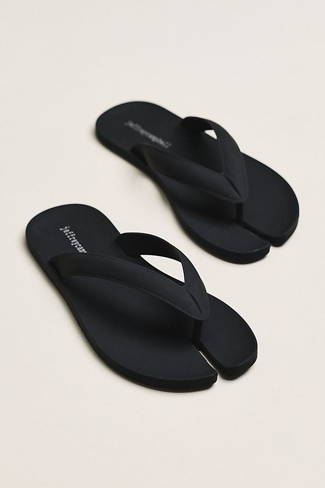 Jeffrey Campbell Zori Split-Toe Flip Flops | Anthropologie