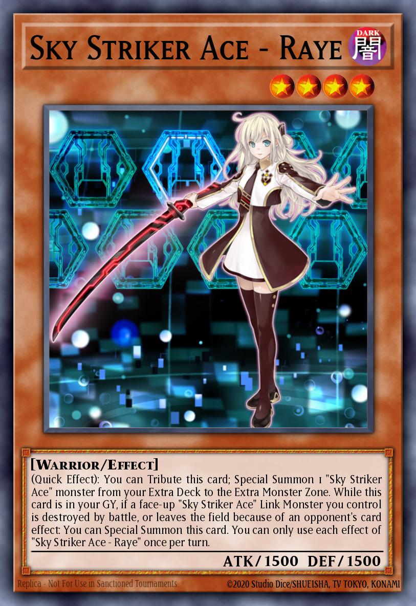 Sky Striker Ace - Raye - Yu-Gi-Oh! Card Database - YGOPRODeck