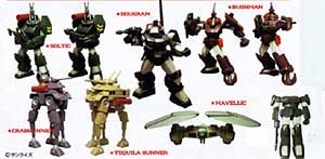 ミニフィギュアコレクション ダグラム 第1弾 BOX[シーエムズ