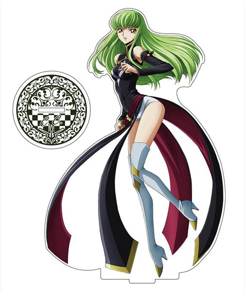 コードギアス 反逆のルルーシュ アクリルフィギュアLL C.C.黒の騎士団