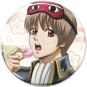 銀魂 白夜叉 65mm缶バッジ 桜の花見団子Ver.（再販）[コスパ]《02月