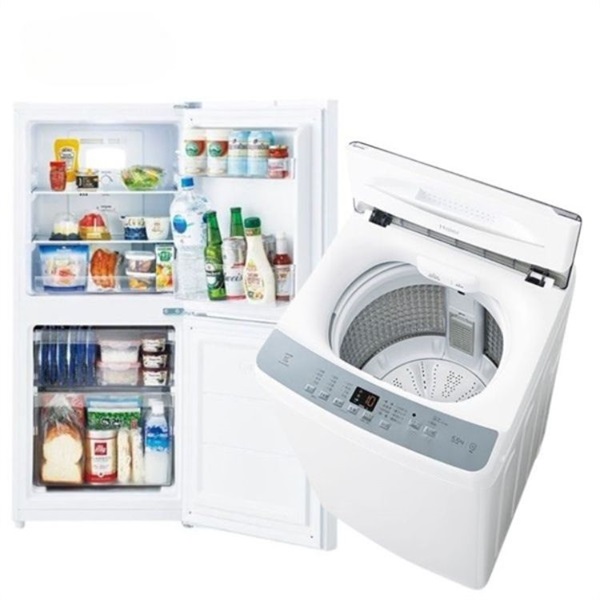 ⭐︎haier/YAMADA/使用期間6カ月/冷蔵庫/洗濯機/2点セット/2024 楽天