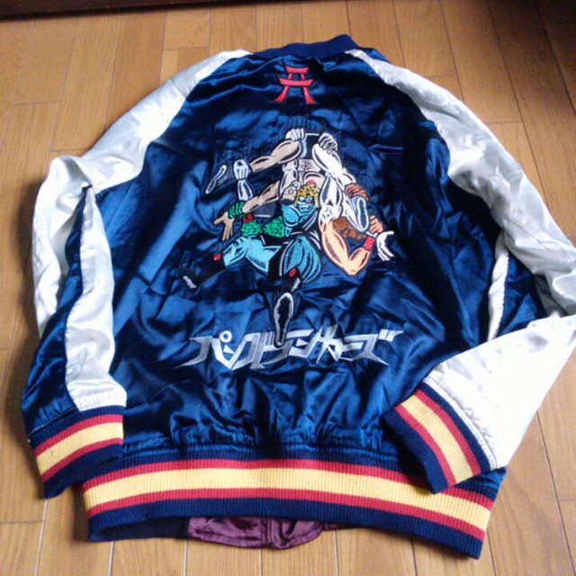 レア 早い者勝ち！ キン肉マン リバーシブル スカジャン Lサイズの通販