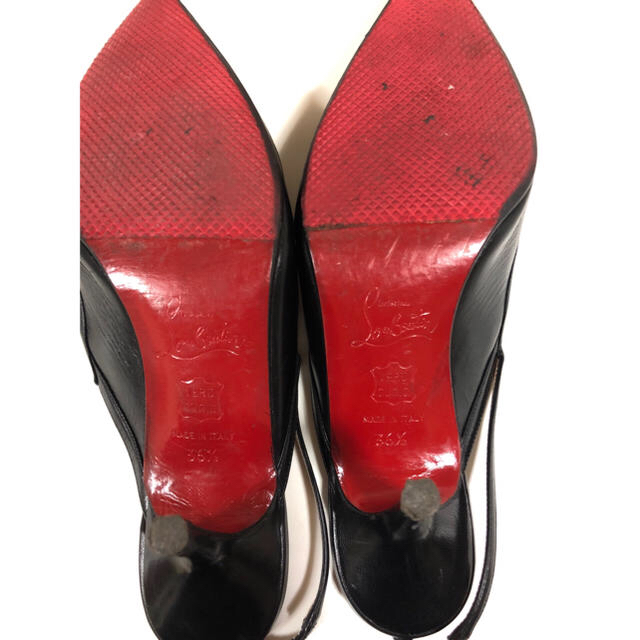 Christian Louboutin - クリスチャンルブタン 甲浅ストラップパンプス