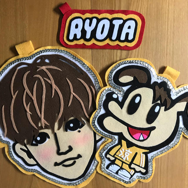 フェルト【片寄涼太/GENE高/LEGO】風の通販 by すず｜ラクマ