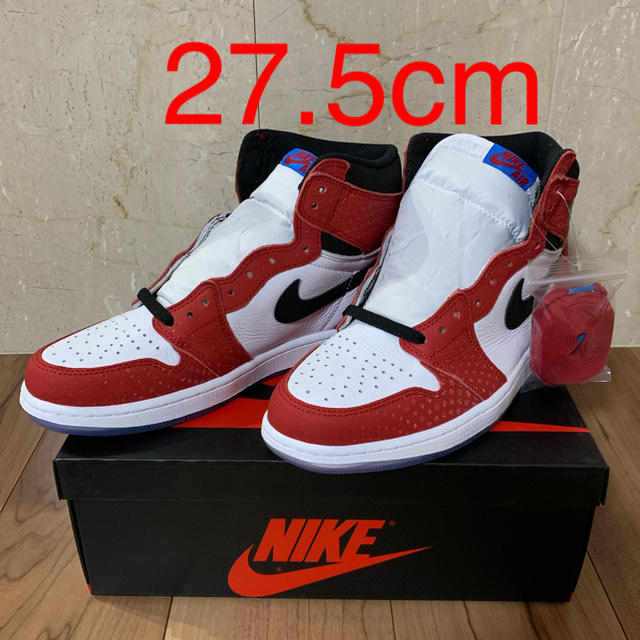 NIKE - NIKE AIR JORDAN 1 スパイダーマン 27.5cmの通販 by ラーメン