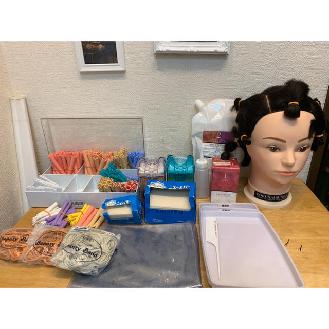 美容師 国家試験道具 ワインディングの通販 by nail atelier ｜ラクマ