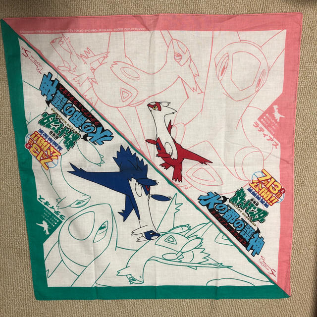 ポケモン - ポケモン バンダナ スカーフ ラティオス ラティアスの通販