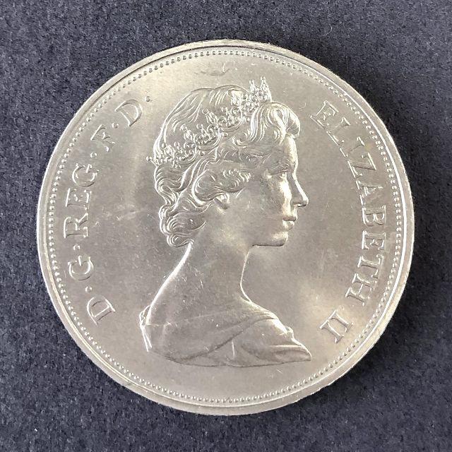 美品 イギリス エリザベス女王＆フィリップ殿下 銀婚式記念 記念コイン