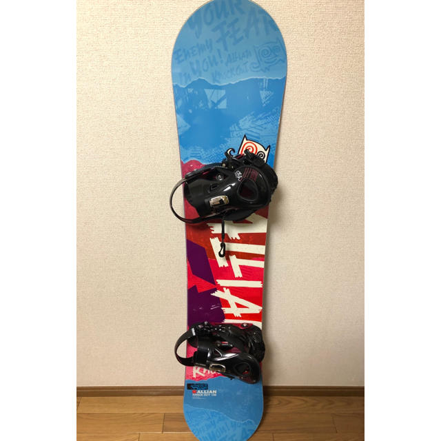 ALLIAN - ALLIAN スノーボード・RIDE ビンディング セットの通販 by