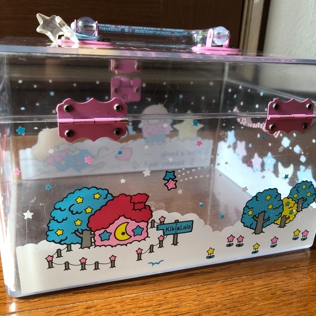 リトルツインスターズ - キキララ プラスチックボックス プラケース