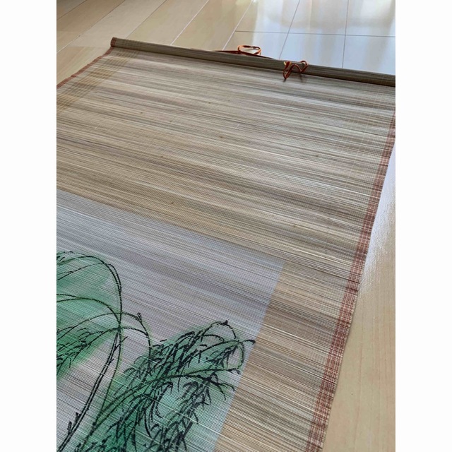 ②《西施浣紗》掛軸 中国美人画 骨董品 美術 中国掛け軸 刺繍の通販 by