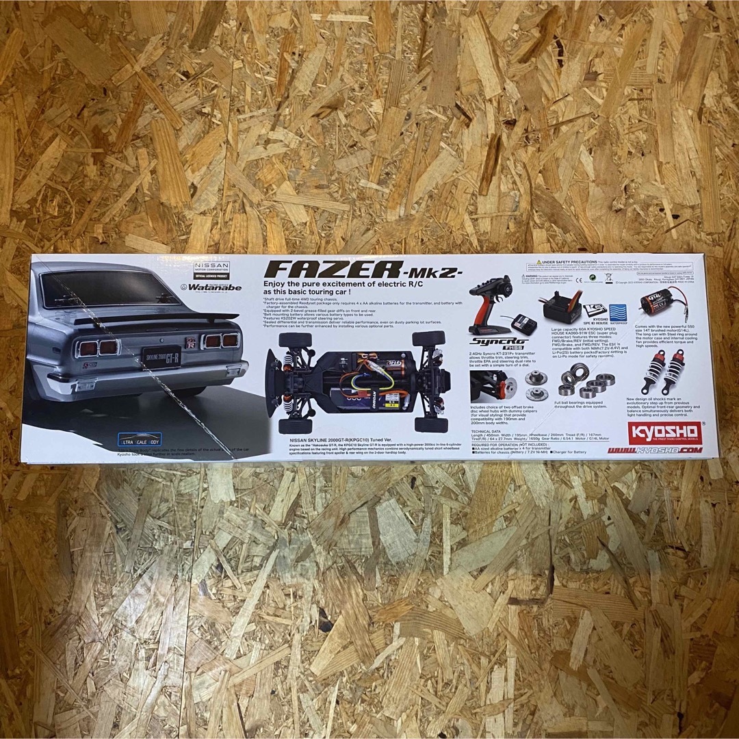 京商 - 京商 ラジコン ハコスカ GT-R 1 /10 新品未開封の通販 by n's