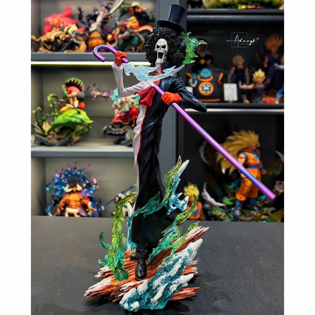 ワンピース 鬼ヶ島 ブルック ガレージキット フィギュア LXスタジオの