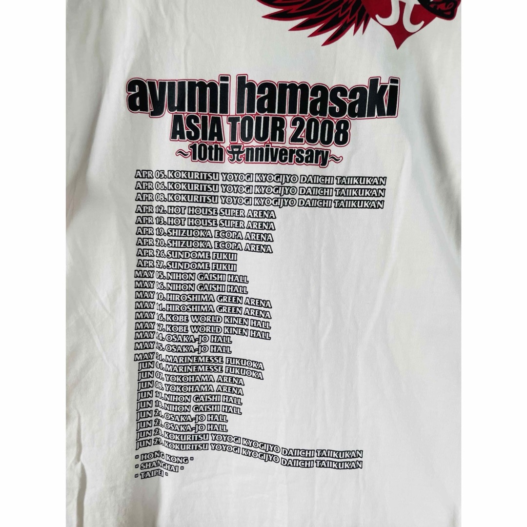 浜崎あゆみ アジアツアー2008 Tシャツ Mサイズの通販 by KM-Hilo's