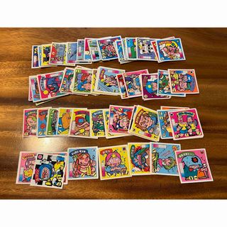 Kanebo - ガムラツイスト ラーメンばあ カネボウ 当時物 シール 63枚