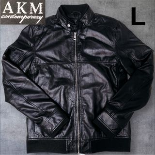 AKM - 美品□AKM エイケイエム A009-HL01 M-65 ワッシャー加工