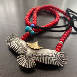 goro's - goro's 上金金縄ターコイズ特大フェザー セットの通販 by