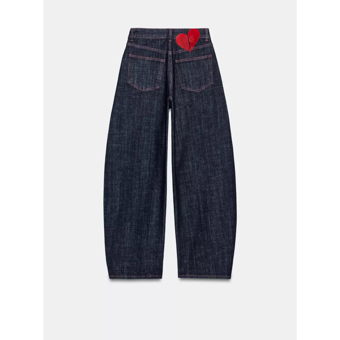 ZARA - タグ付新品☆ZARAのZ1975ハイウエストバレルフィットデニム